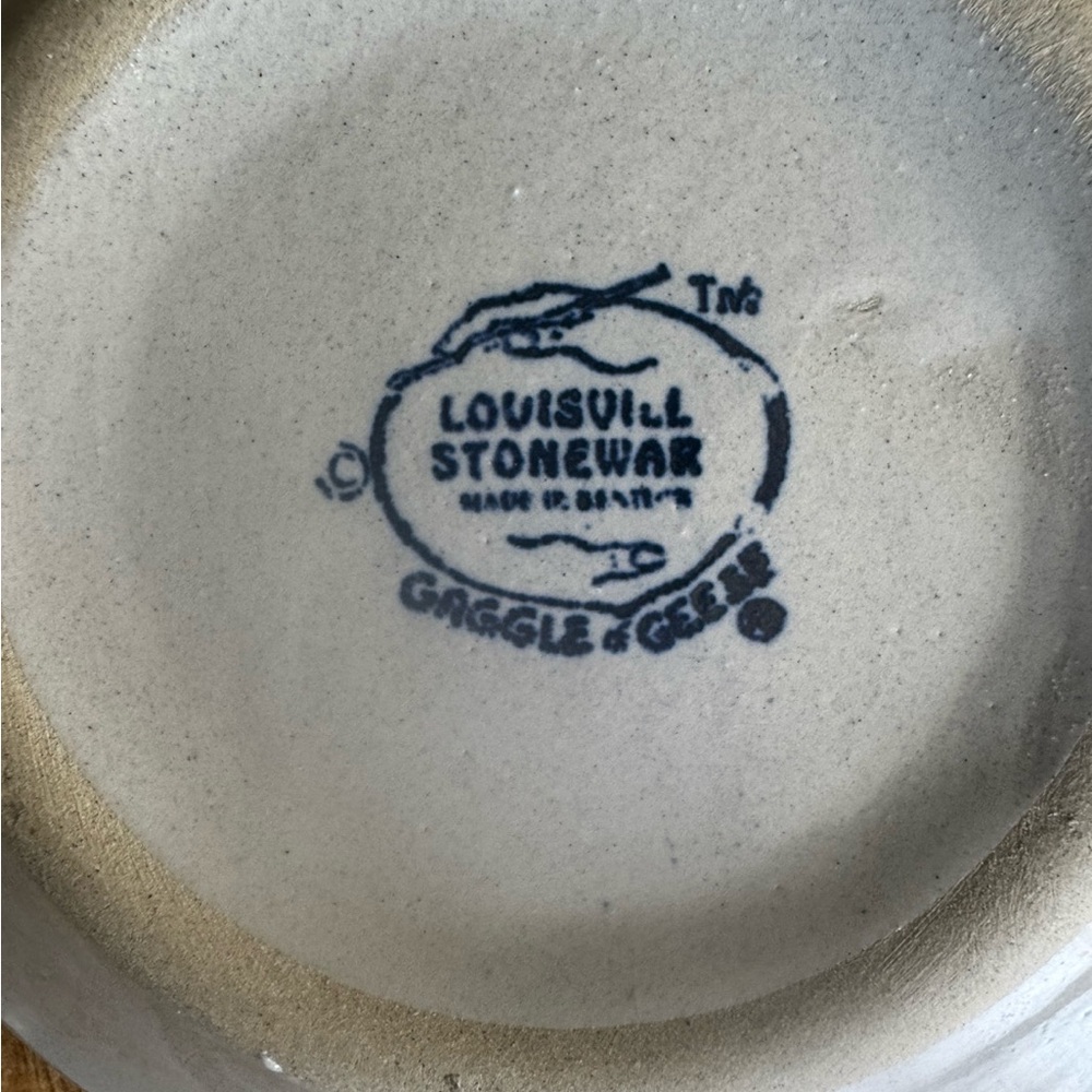 2 Louisville Stoneware mini plate #66 - Picture 8 of 8